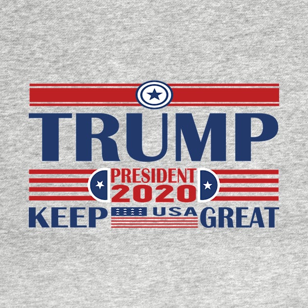 trump president 2020 keep america great by Netcam